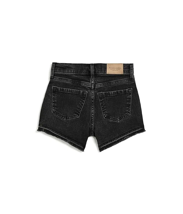 Шорты джинсовые High-Rise Relaxed Denim Shorts abercrombie kids, Marsh — фото 2