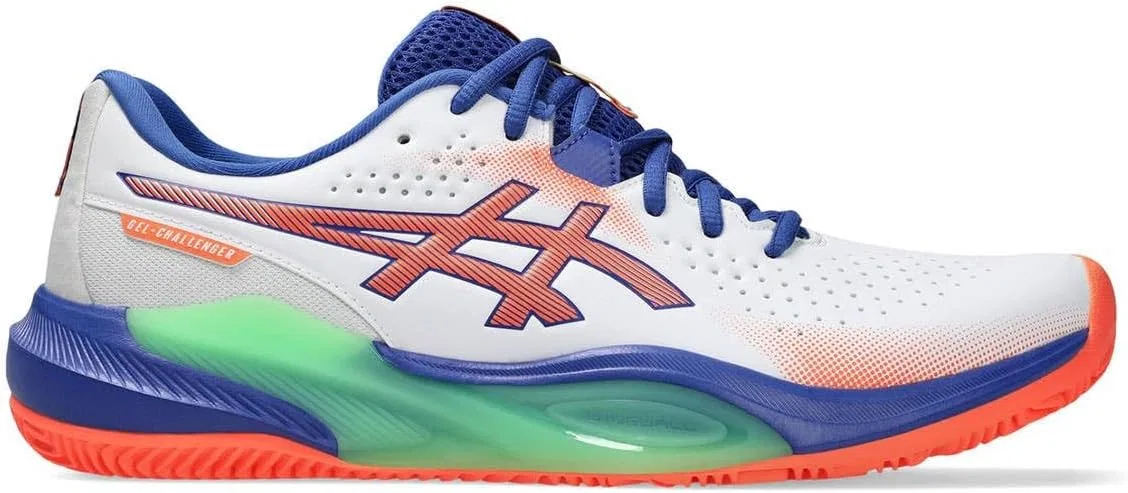 Мужские кроссовки для падела ASICS Gel-Challenger 15, белый/ярко-красный