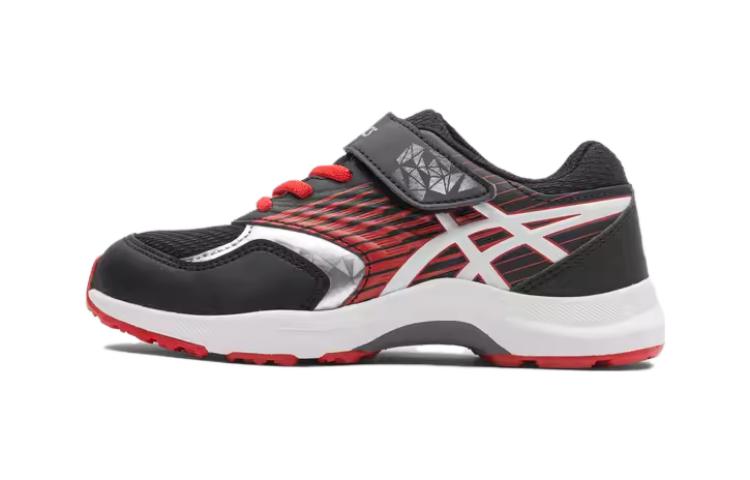 

Кроссовки Asics Lazerbeam KB MG GS 'Black Red', черный/красный