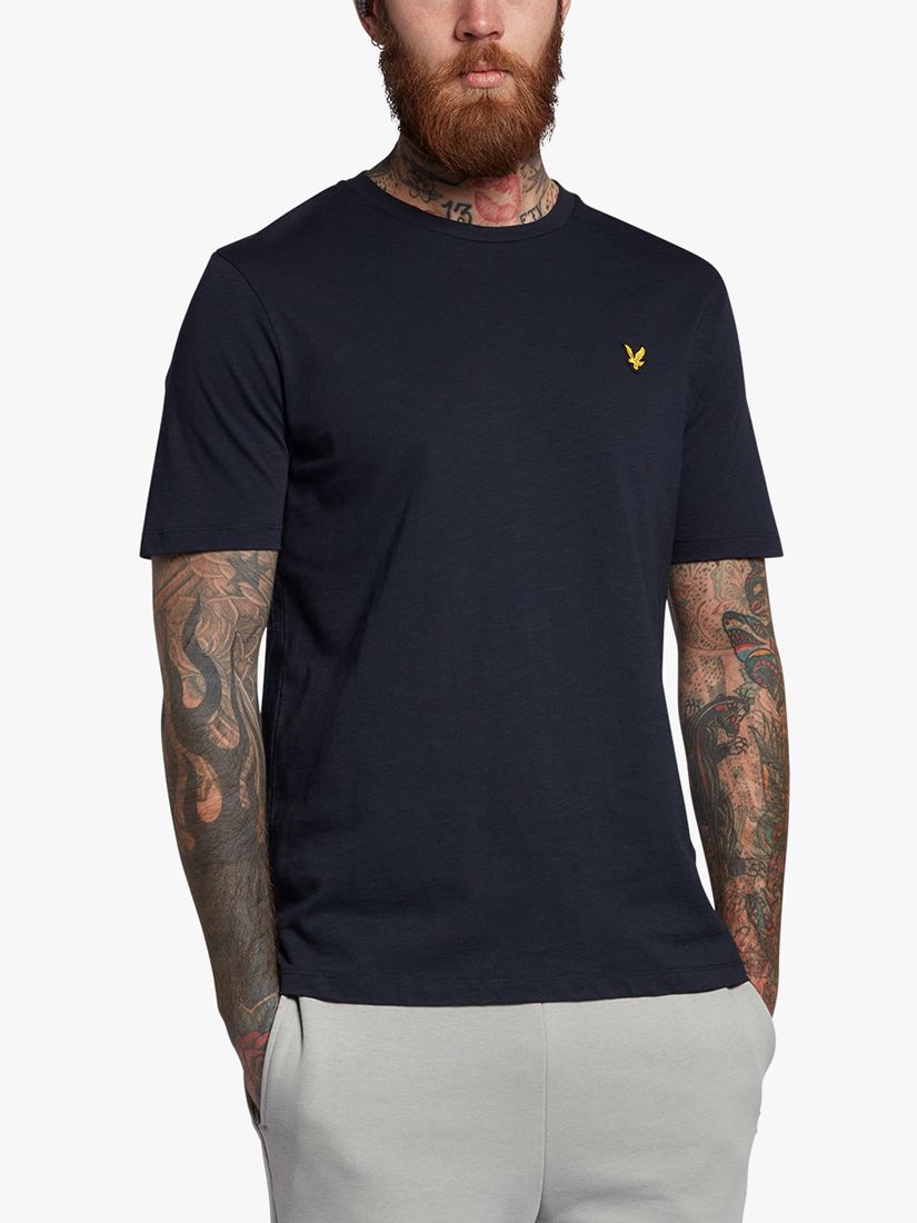 

Футболка с короткими рукавами Slub Lyle & Scott, темно-синий