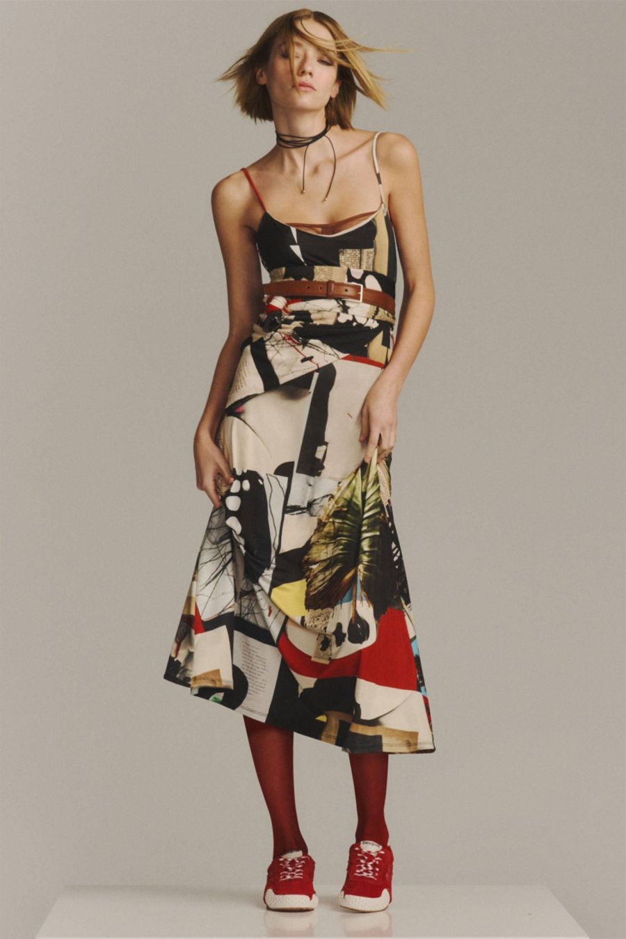 

Женское платье, разработанное г-ном Кристианом Лакруа Desigual, Multi