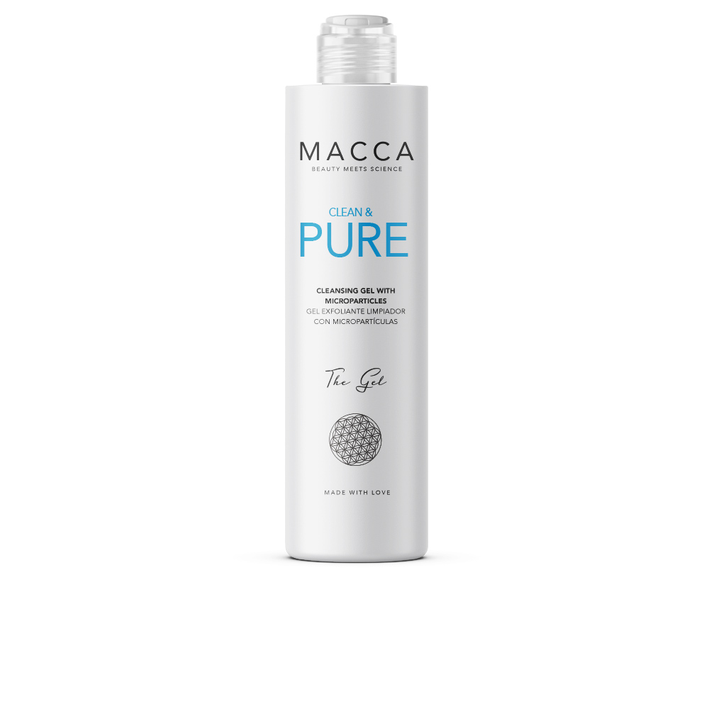 

Очищающий гель для лица Clean & pure cleansing gel with microparticles Macca, 200 мл