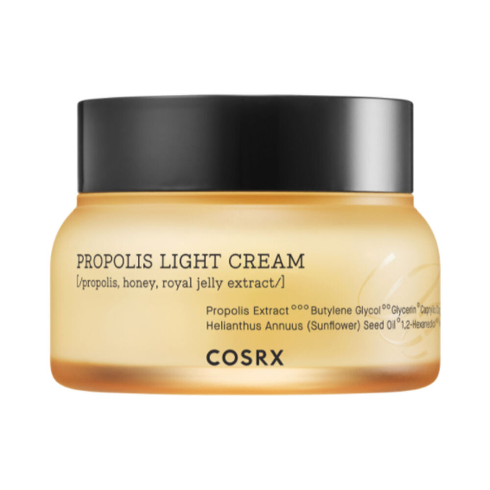 

Увлажняющий крем для ухода за лицом Full fit propolis light cream Cosrx, 65 мл