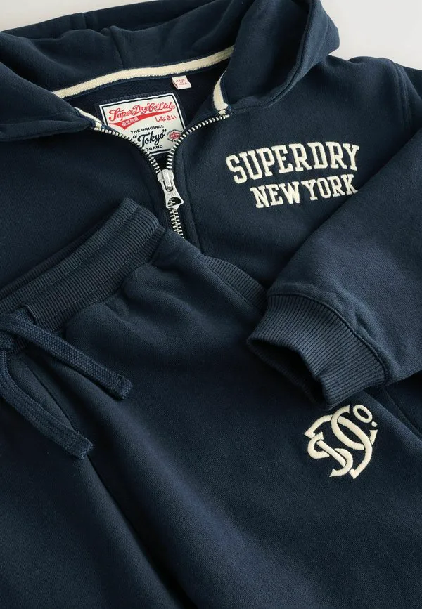 Спортивный костюм стандартного кроя Superdry & Co, Navy White — фото 4