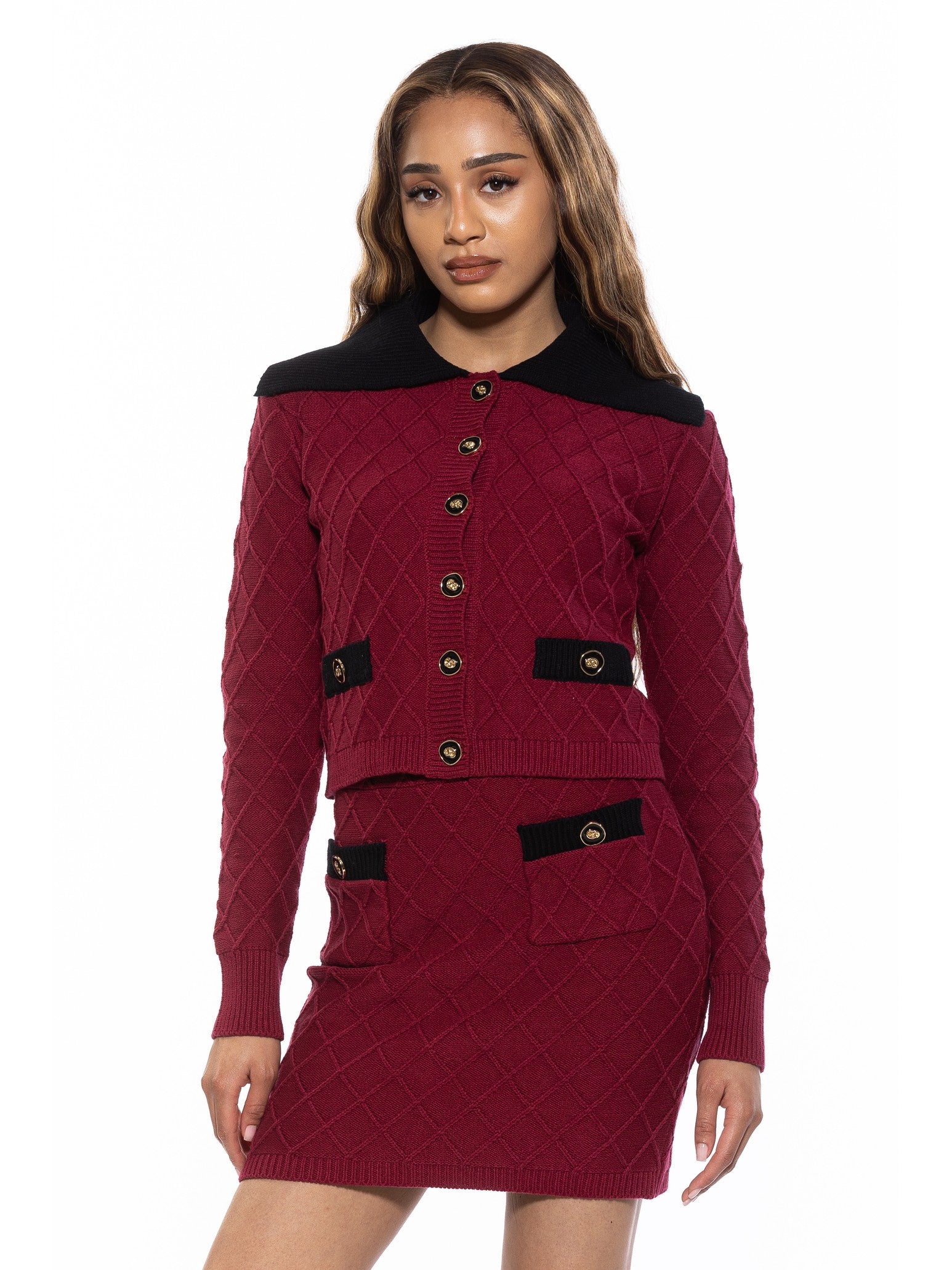 

Алина Кардиган ALEXIA ADMOR, цвет burgundy