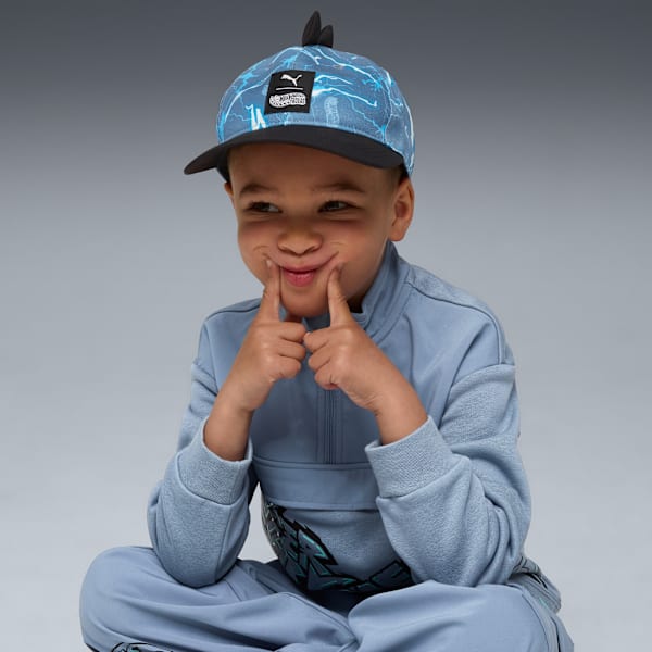 

Детская регулируемая шапка Puma X Hot Wheels Monster Trucks, синий