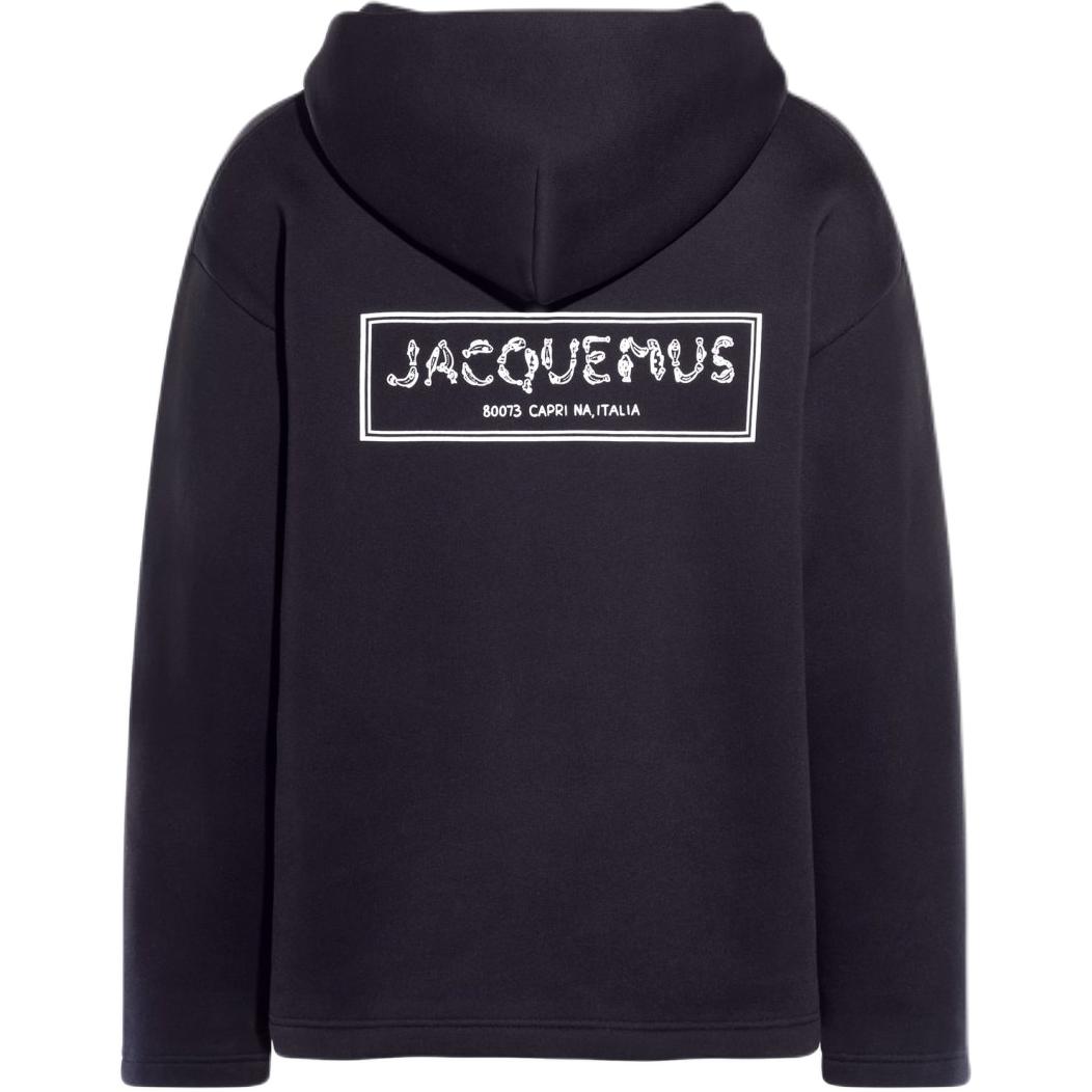 Толстовка с логотипом Fisherman Jacquemus, Темно-синий/Темно-морской синий — фото 3