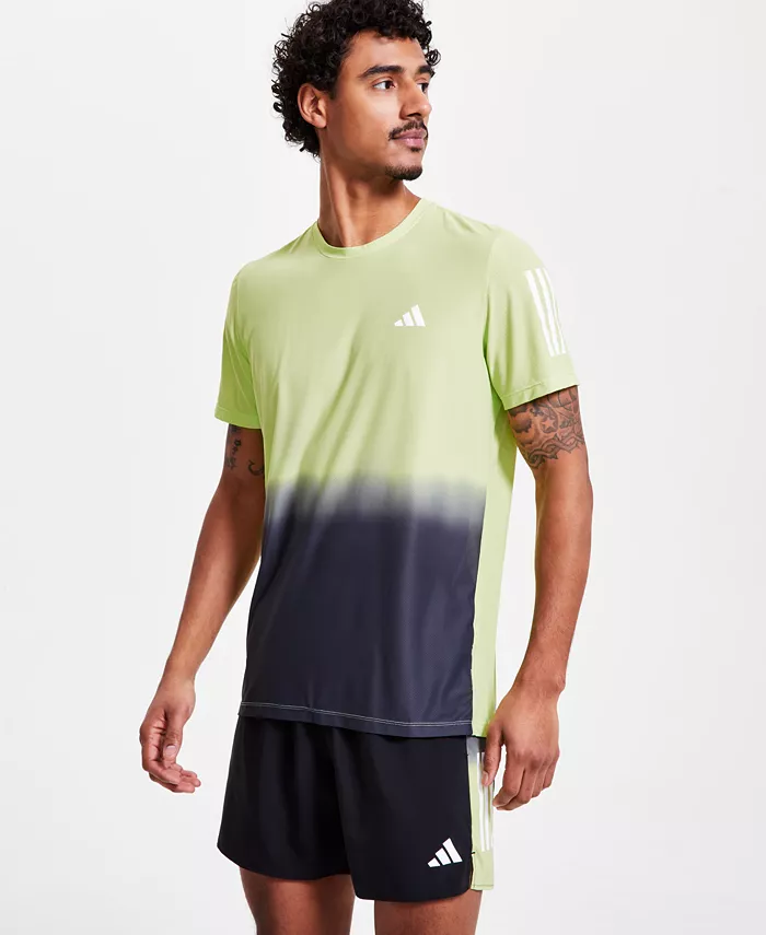 

Мужская футболка Own The Run CLIMACOOL с цветными блоками adidas, мультиколор