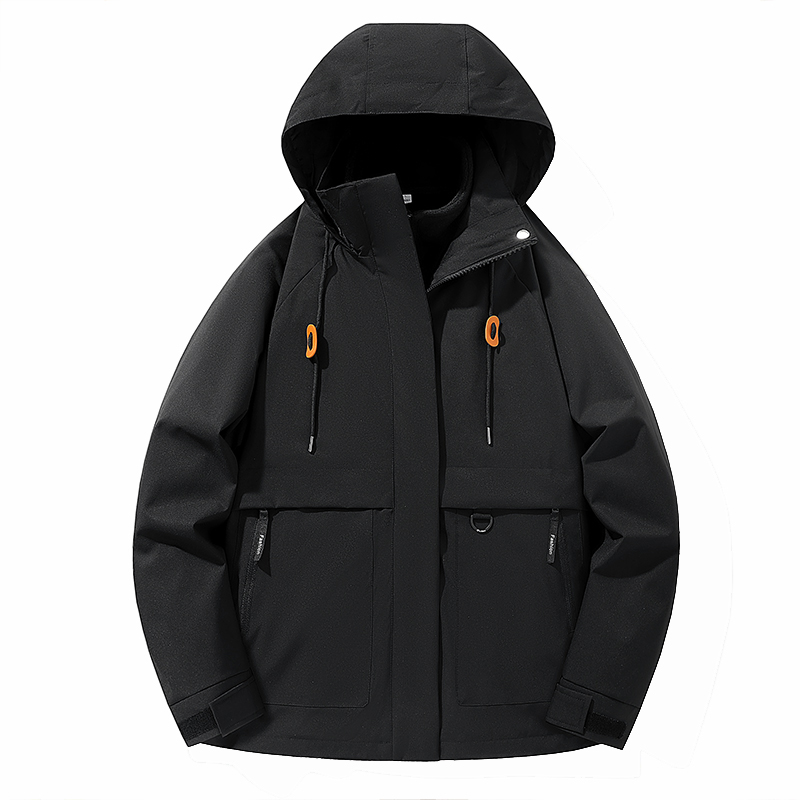 

Ветровка мужская ветронепроницаемая и водонепроницаемая с термоизоляцией VanCamel, черный