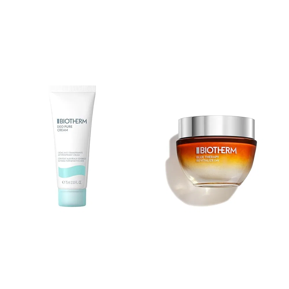 Дезодорант-крем Pure 75 мл и дневной крем Blue Therapy Revitalize 50 мл Biotherm