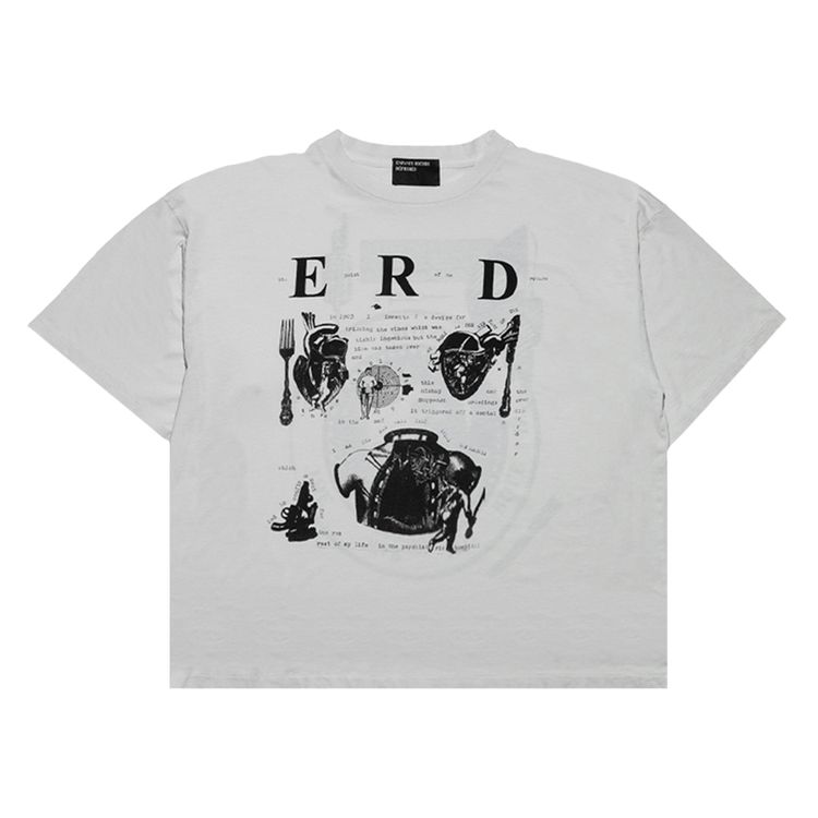 

Футболка Enfants Riches Déprimés My Role In The War T-Shirt 'Faded White', белый