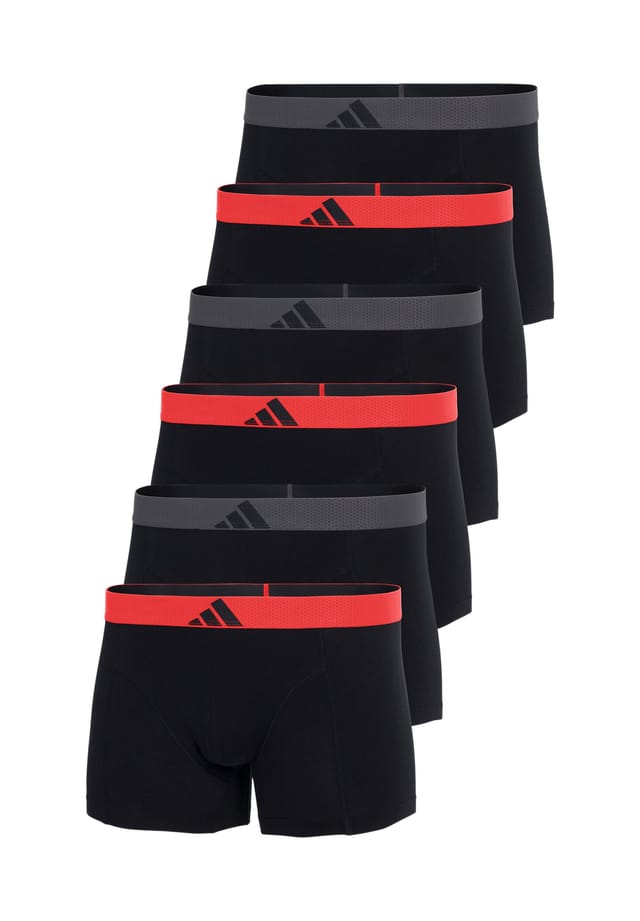 

Боди из хлопка в стиле ретро шорты/брюки 6 пар в упаковке активный флекс Adidas, мультиколор