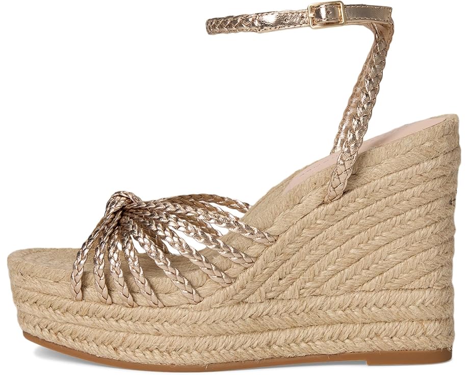 Туфли Loeffler Randall Pamela Mignon Knot Wedge, цвет Champagne/Natural — фото 4