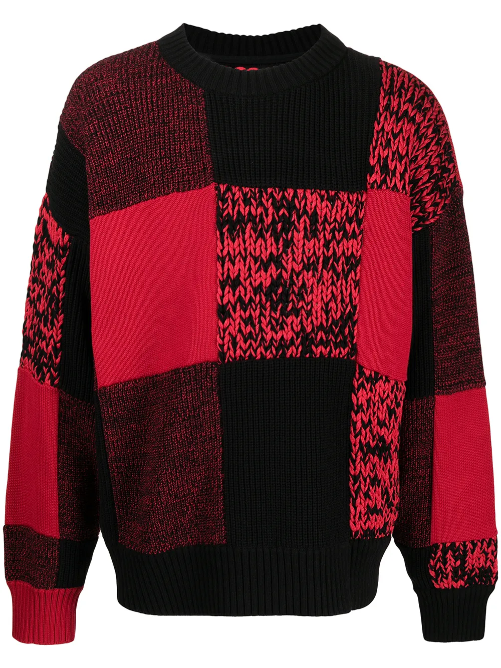

Джемпер с круглым вырезом SACAI, красный