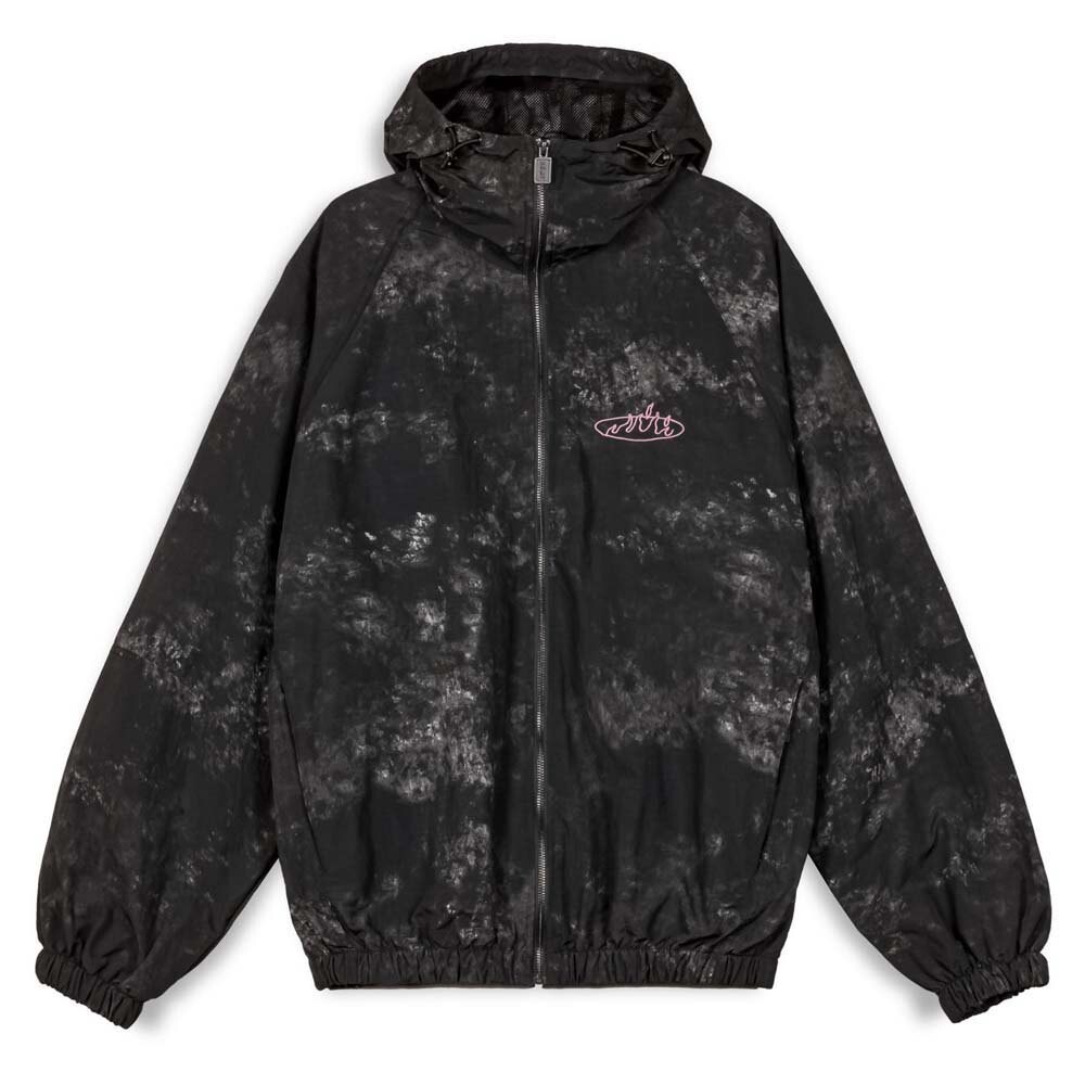 

Куртка Grimey Melted Stone Tie And Dye Vintage Tracksuit, черный