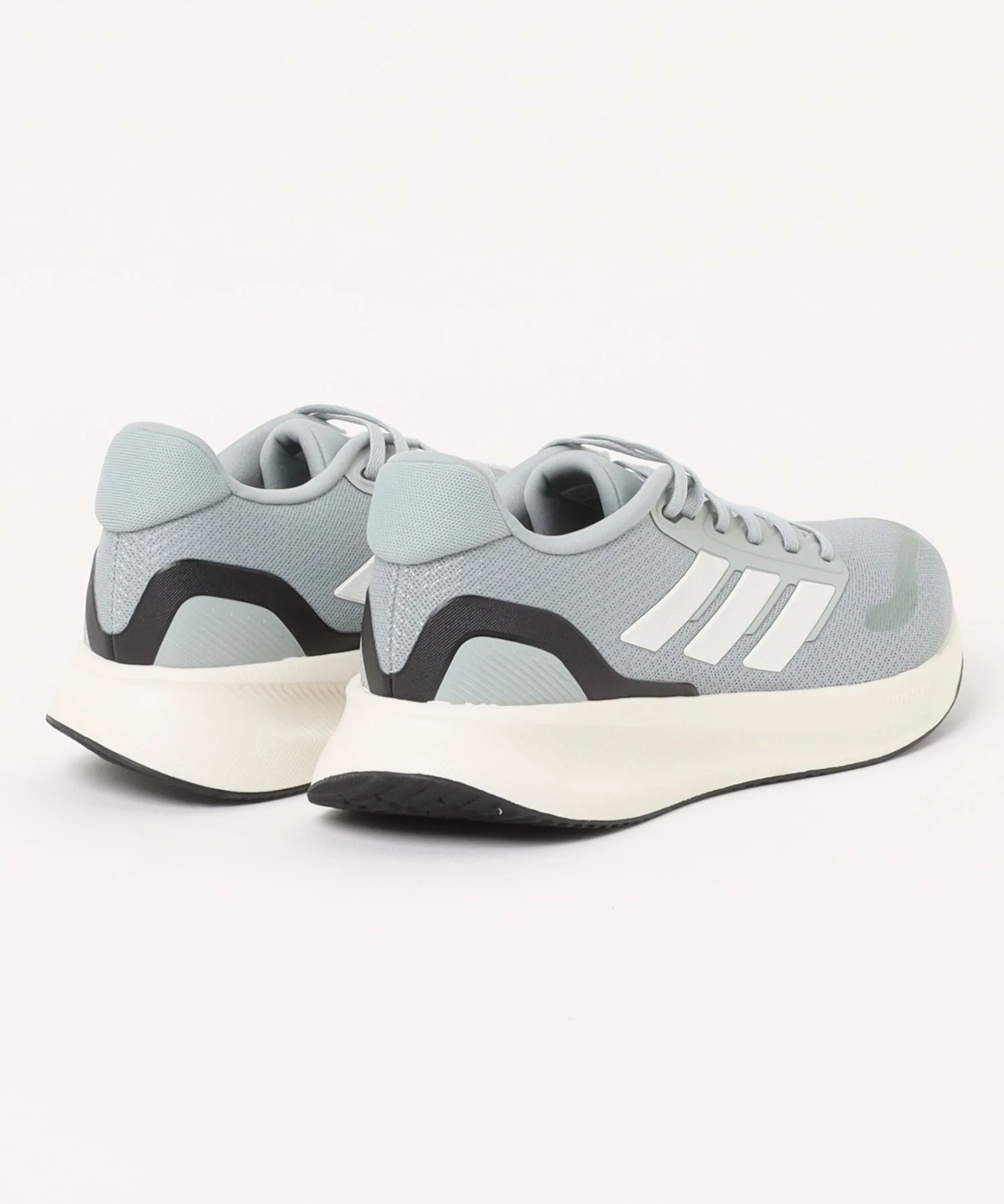 Мужские кроссовки для бега лёгкие RUNFALCON 5 adidas серые — фото 2