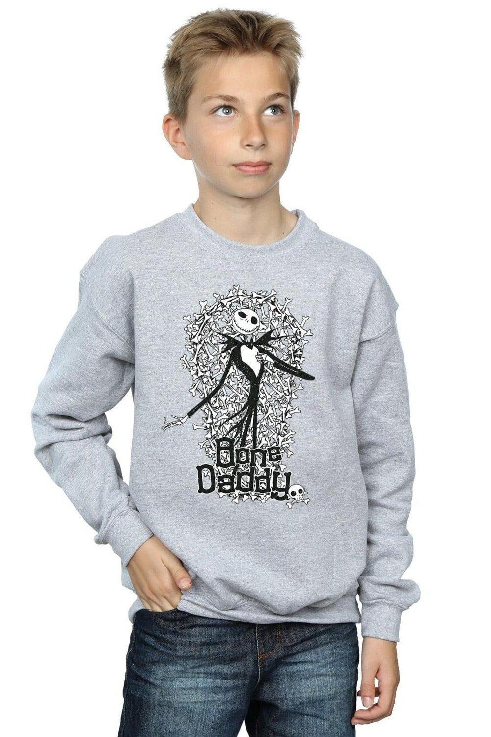 

Толстовка «Кошмар перед Рождеством» Bone Daddy Disney, серый