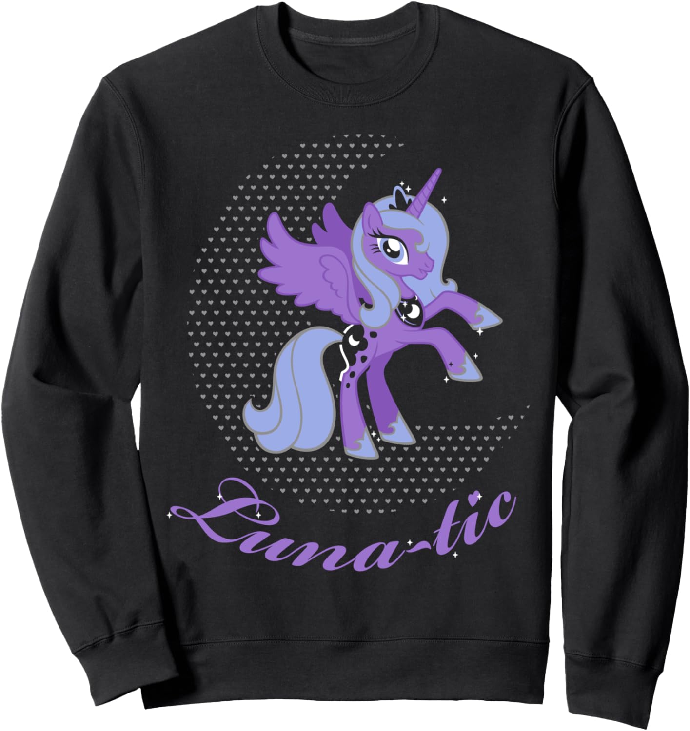 

Американская толстовка My Little Pony Luna-tic 01 черного цвета