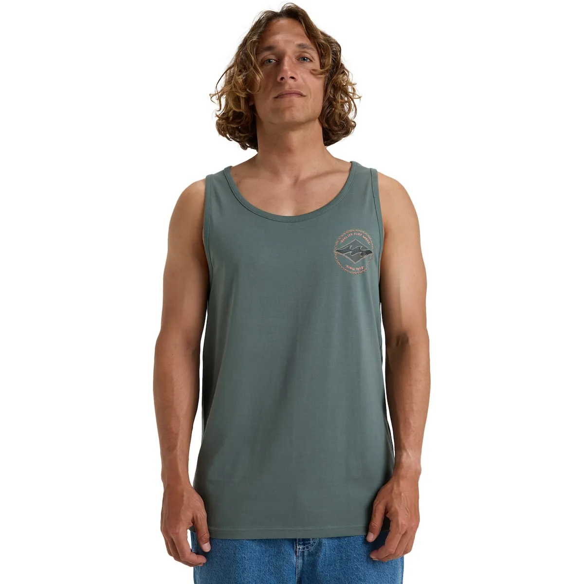 

Мужская футболка Rotor Diamond Billabong, темно-серый