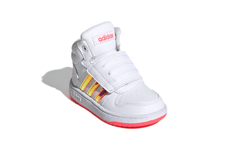 Кроссовки adidas neo Hoops 2.0 Toddler Shoes TD Mid-top White/powder — фото 3
