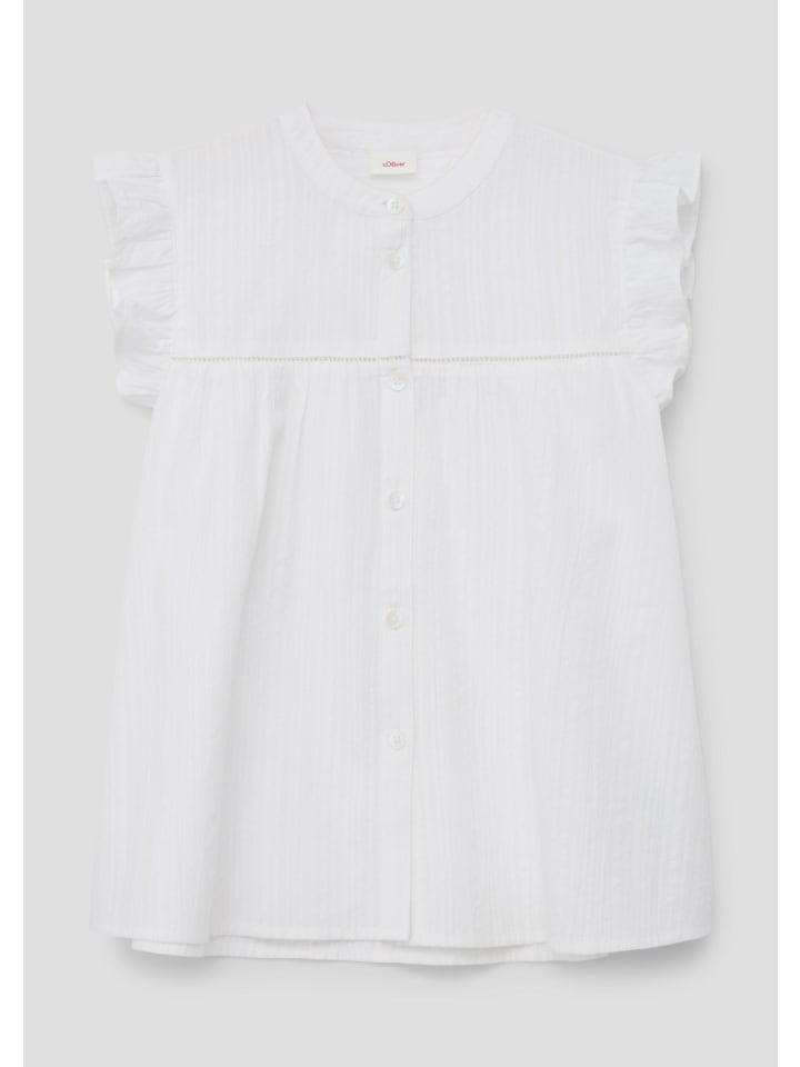 

s.Oliver Блузка цвета 0100_белый