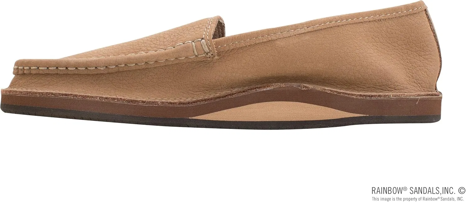 Лоферы из натуральной кожи, Sierra Brown Rainbow Sandals — фото 2