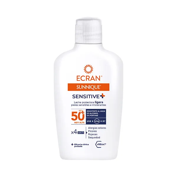 

Защитное молочко SPF50+ Sensitive + Ecran, 200 ml