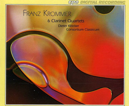 

CD диск Krommer / Klocker / Consortium Classicum: Clarinet Quartets