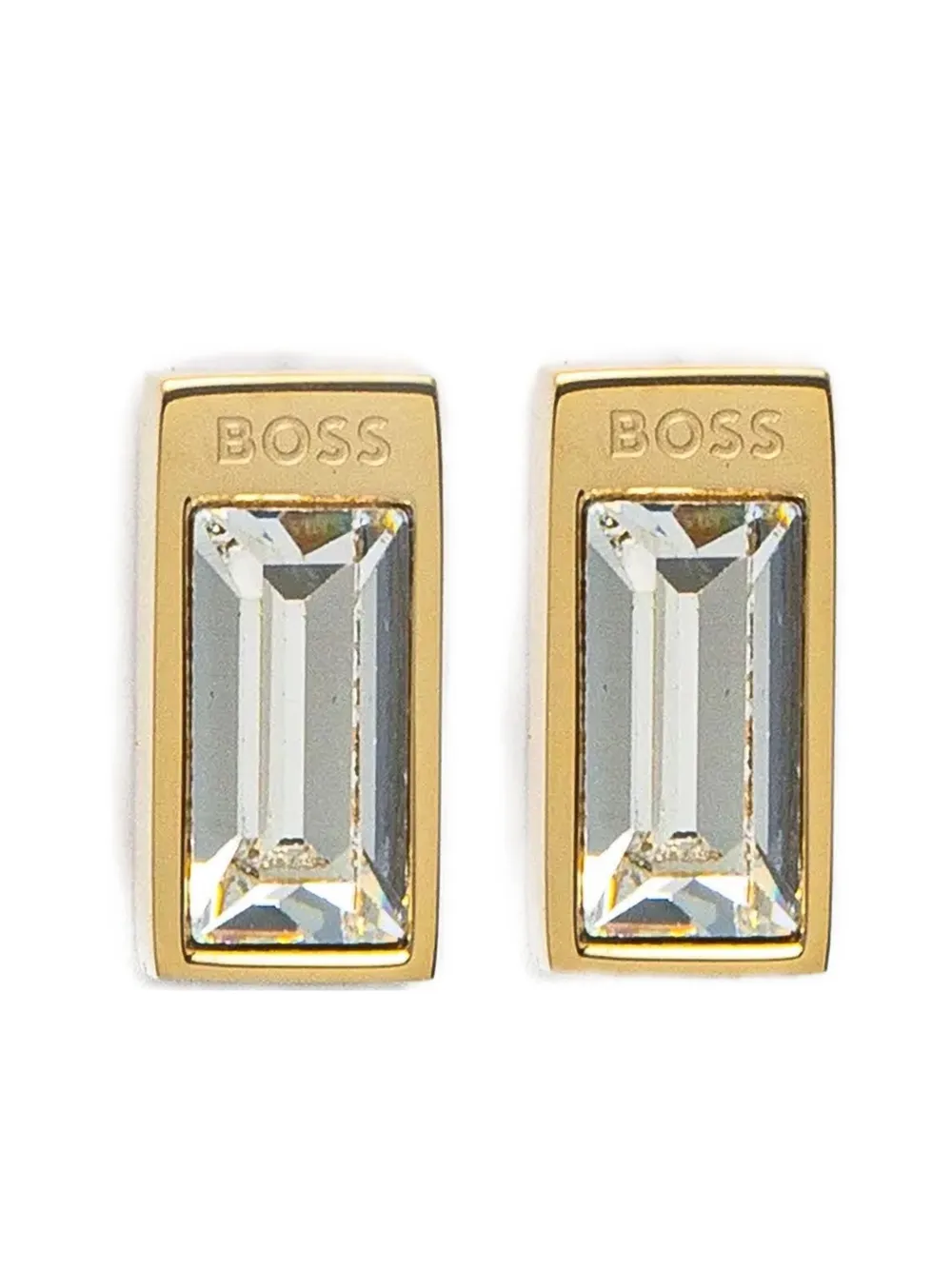 

Серьги, украшенные кристаллами BOSS, золотой