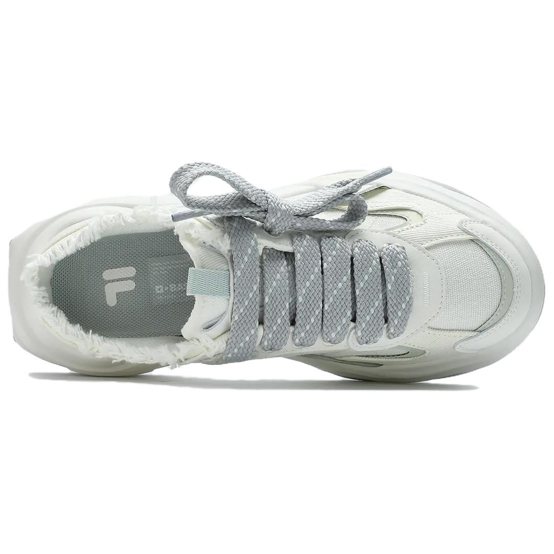 BIANCO II Женские Закрытые Тапочки Белые Зеленые FILA FUSION — фото 3