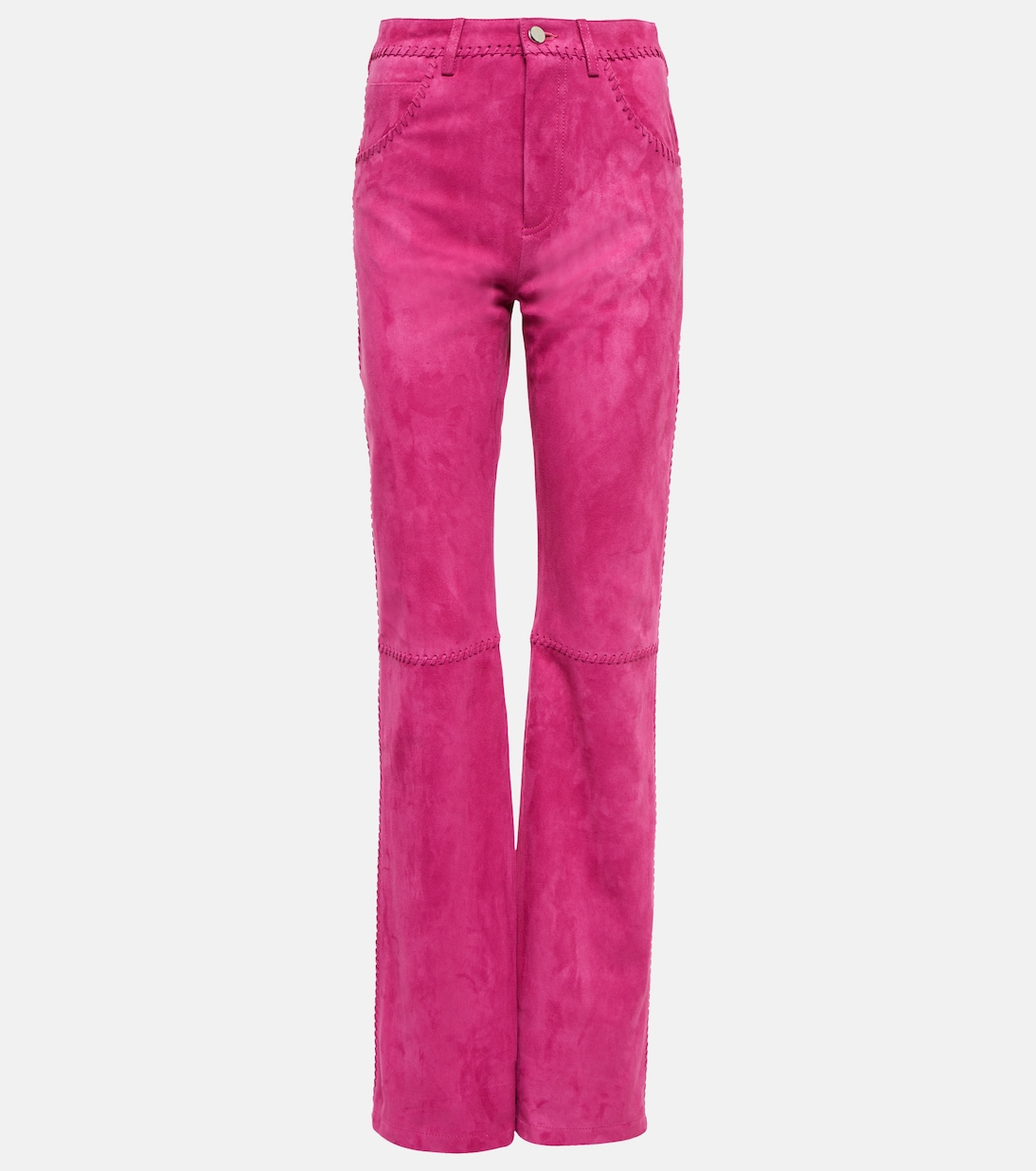 

Замшевые брюки Kasia Dodo Bar Or, Fuschia