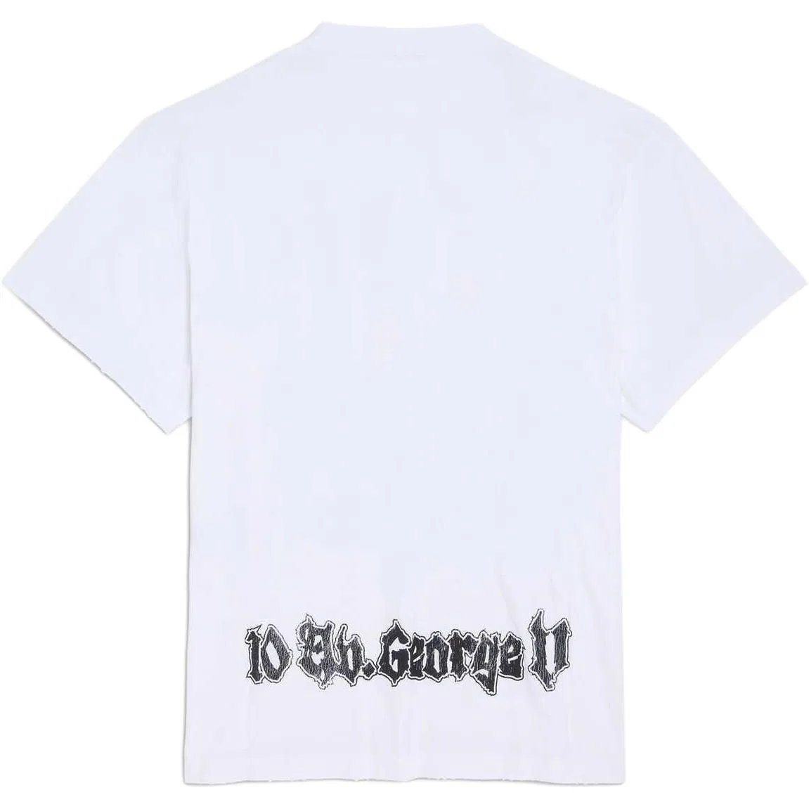 Футболка SS26 Loose Fit мужская Balenciaga, White — фото 3