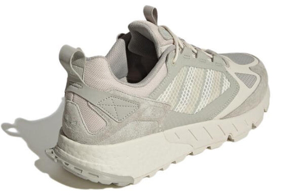 Кроссовки оригинал zx 1k boost 2.0 Adidas, серый — фото 4