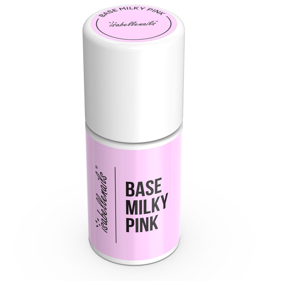 

Базовый лак Hybrid Milky Pink Isabellenails 7 мл Gummy Base Rubber