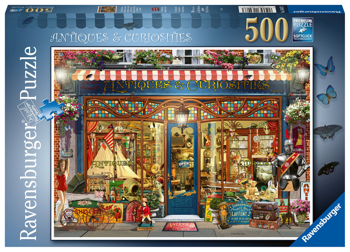 

Равенсбургер, пазлы, Антиквариат и другие вещи, 500 шт. Ravensburger