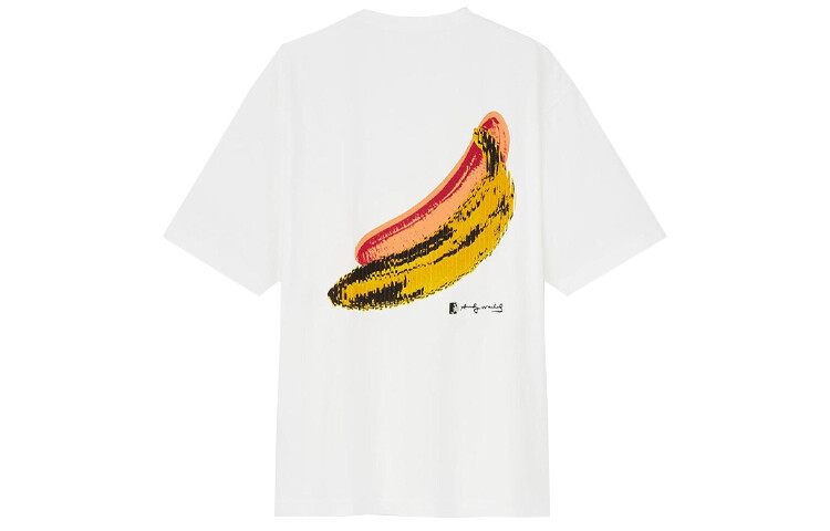 

UNIQLO Футболка унисекс, Белый