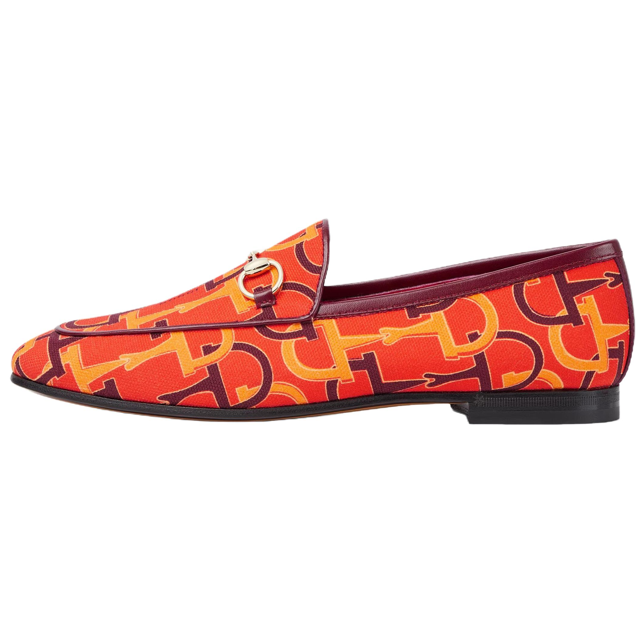 GUCCI Jordaan Casual Shoes, женские, оранжевые