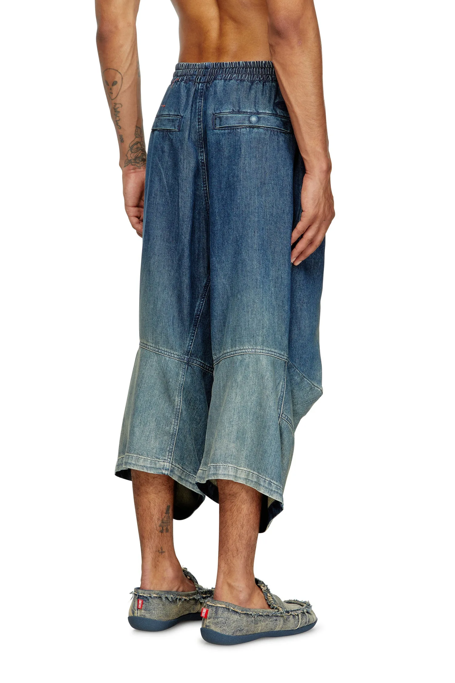 Мужские джинсовые брюки D-PARI-SHORT-S Diesel, Indigo Blue — фото 3