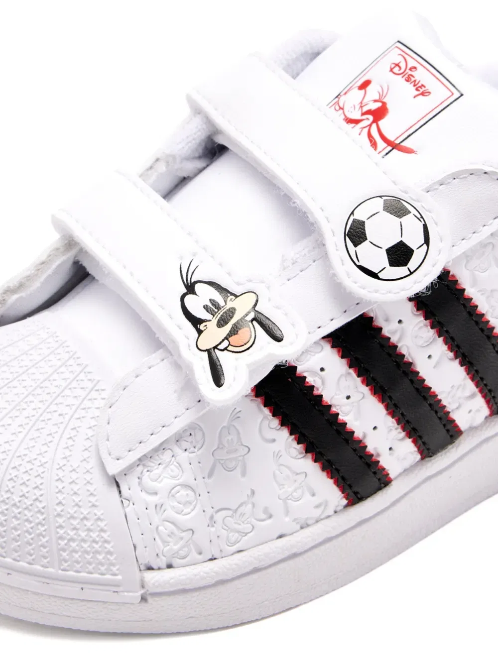 Кроссовки Disney Superstar Adidas Kids, белый — фото 4