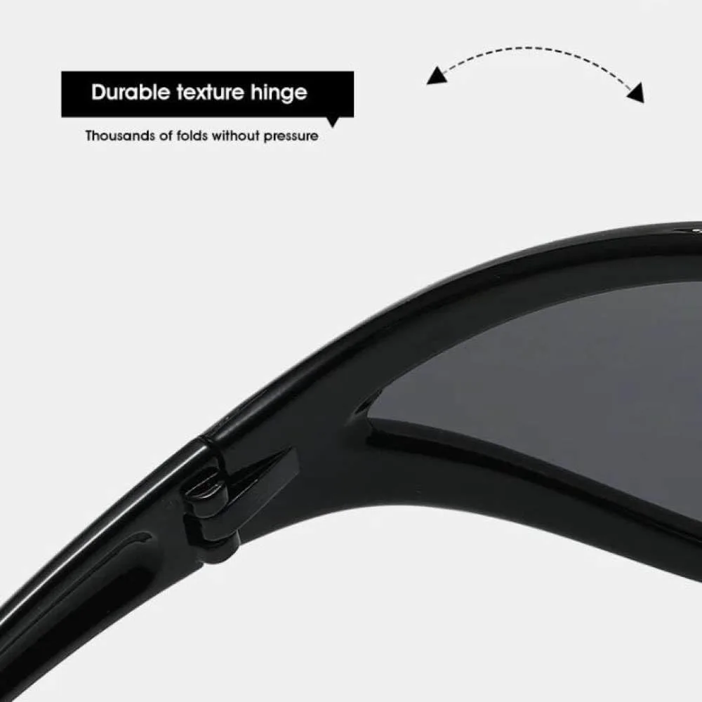 

Модные панк-солнцезащитные очки «кошачий глаз» для женщин, солнцезащитные очки в стиле футуристических технологий для мужчин, очки в стиле хип-хоп MTZJH, C5