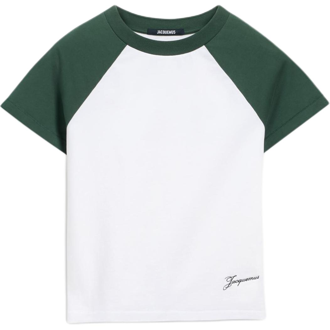 

Бейсбольная футболка Jacquemus, мультиколор/зеленый