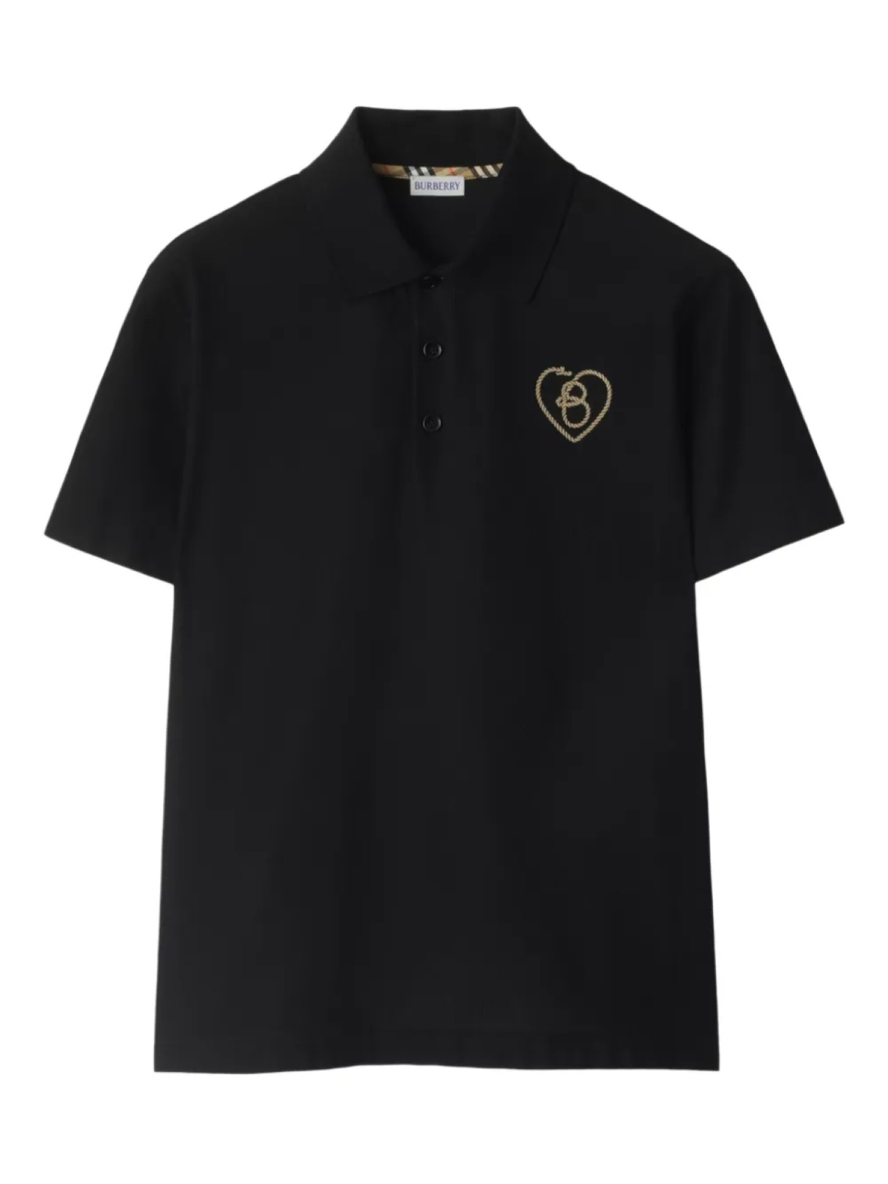 

Burberry рубашка поло, черный