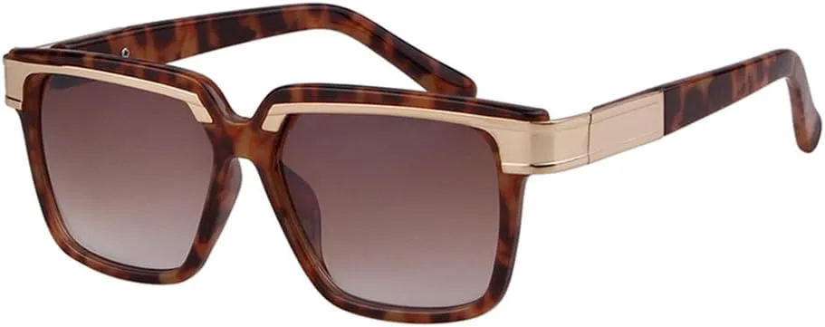 

Классические модные солнцезащитные очки LVTFCO для мужчин, винтажные пластиковые, стильные черные, для спорта на открытом воздухе, с защитой от УФ-излучения UV400, C2