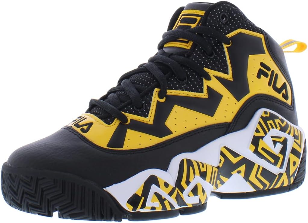 

Кроссовки Fila Unisex-Child Kid's Fila Mb, черный/желтый