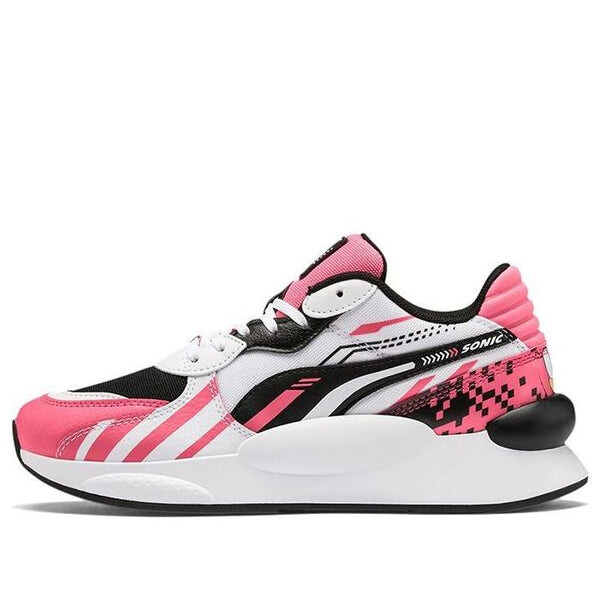 

Кроссовки sonic x rs 9.8 low running shoes black/white/pink Puma, розовый
