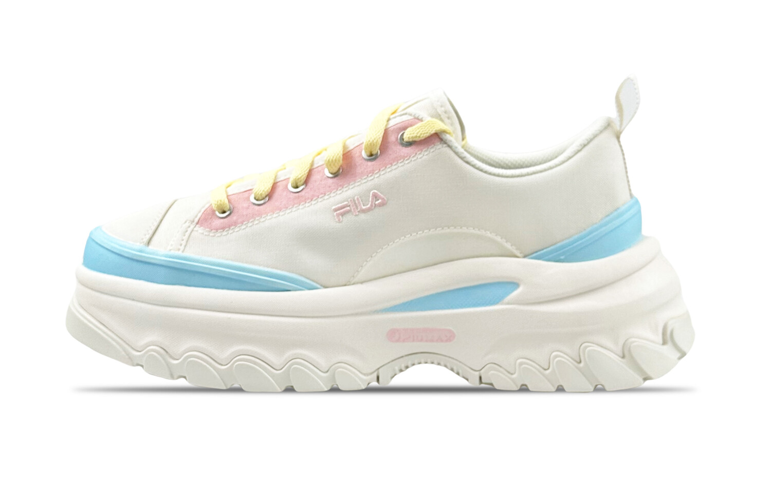 

Кроссовки FILA Lava Lifestyle Shoes Women's Low-top Blue/pink/beige, цвет Off White