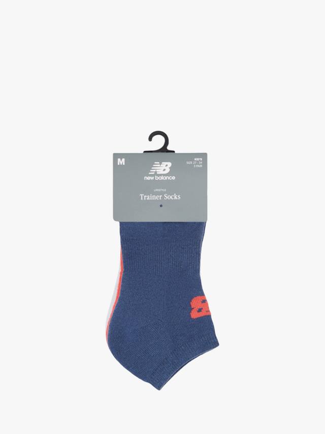 Детские носки для тренировок New Balance, Pack of 3, Multi — фото 2