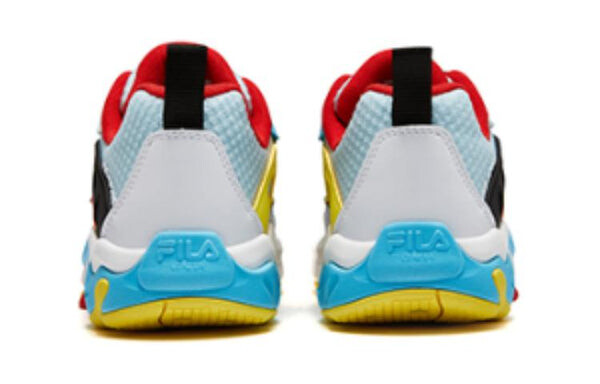 Кроссовки sportswear sneakers 'white blue yellow' Fila, белый — фото 4