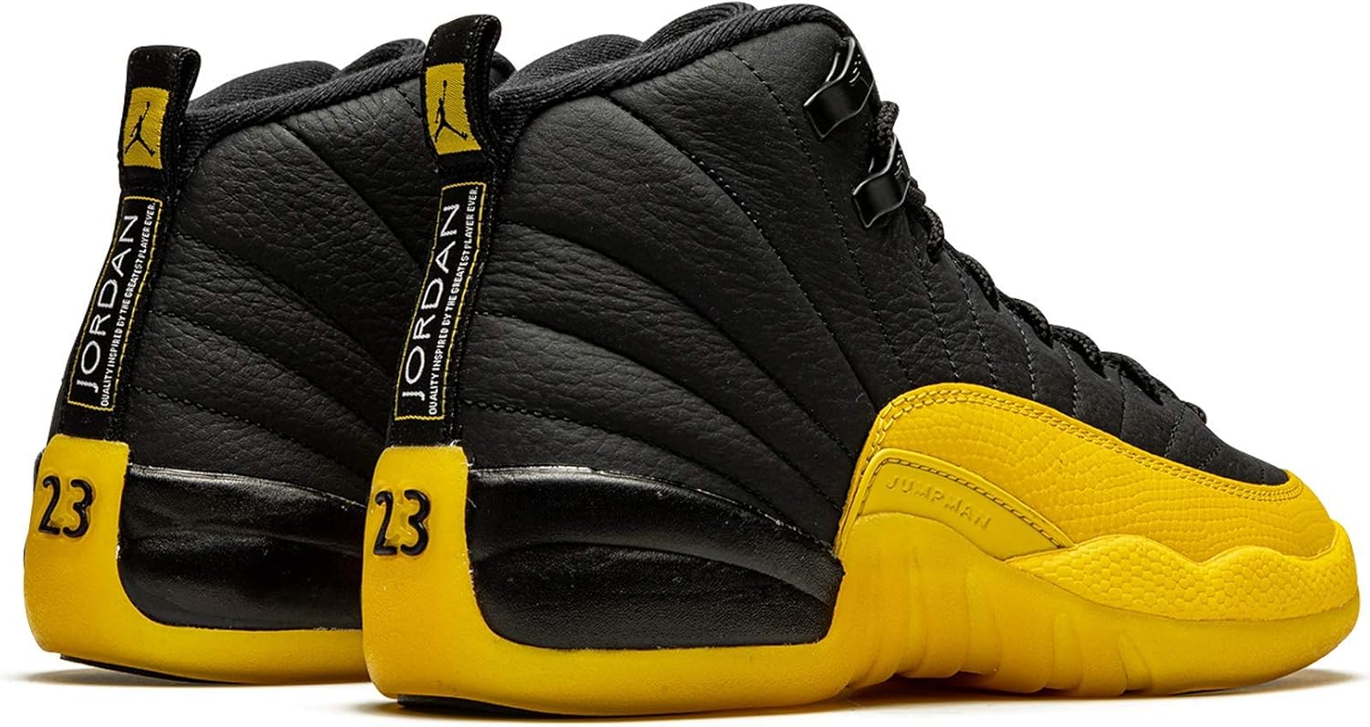 Кроссовки Air Jordan 12 GS University Gold Размер Nike, золотой — фото 3