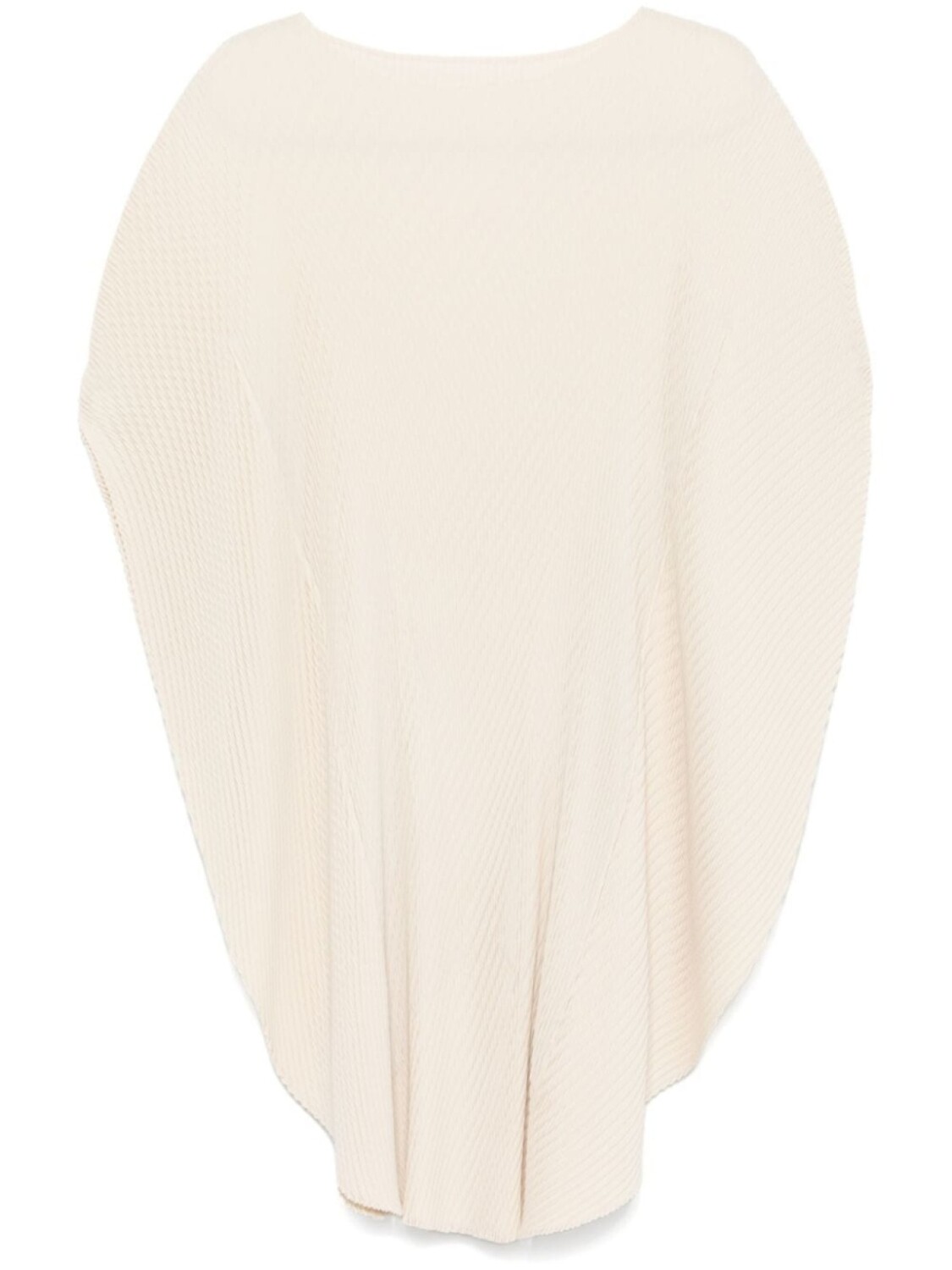 

Issey Miyake платье миди Orbicular Pleats, нейтральный цвет
